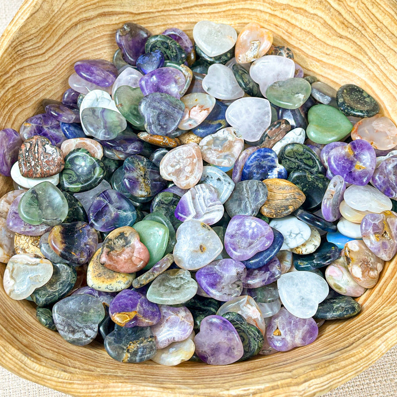Mini Heart Worry Stone Scoop